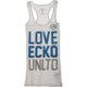 thumbnail image 1 of Camiseta sin mangas Ecko Unltd Mujer Rib Boy W/ Glitter Rhino Racerback Blanco Pequeño, 1 of 1