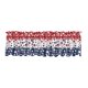 thumbnail image 2 of Cortina corta con cenefa de poliéster con la bandera de EE. UU., 137 x 45 cm, ideal para cocina, sala de estar, 4 de julio, Día de la Independencia | Filtración de luz solar | Decoración del hogar, 2 of 6