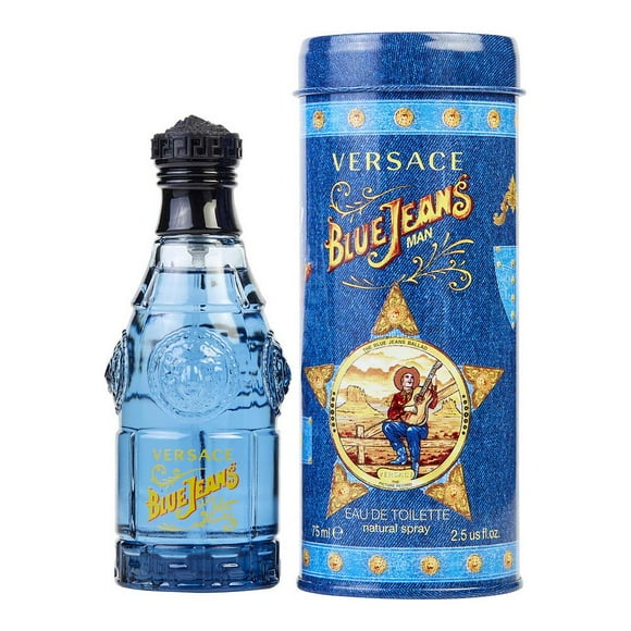 Blue Jeans By Gianni Versace Edt Spray 2.5 oz (New Packaging) For Men