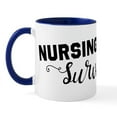 thumbnail image 2 of CafePress - Nursing School Survivor - 11 oz Ceramic Mug - Novelty Coffee Tea Cup, 2 of 6
