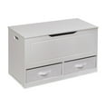 thumbnail image 6 of Badger Basket Children's Wooden Up & Down Toy Box and Storage Bench 3.8 Cu ft. - White, 6 of 8