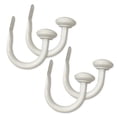 thumbnail image 3 of Lumi 3/4 in. Holdback (4-Pack), White, 3 of 4