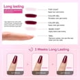 thumbnail image 3 of Set de esmaltes de uñas Vishine Base Coat de 15 ml y capa superior sin limpiar de 15 ml, 3 of 4