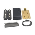 thumbnail image 4 of Kits de bricolaje para pastilla de guitarra, piezas de repuesto, accesorios fáciles de instalar, suministros de instrumentos musicales, pastilla Cuello negro, 4 of 8