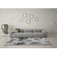 thumbnail image 3 of Ahgly Company Indoor Rectangle Abstract Gray Modern Area Rugs, 7' x 10', 3 of 4