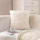 thumbnail image 1 of Pillowcase Pillowcase With Striped Concealed Zip Removable Breathable And Warm No Deformation Solid Colour Cushion Cover Pillowcase, 1 of 6