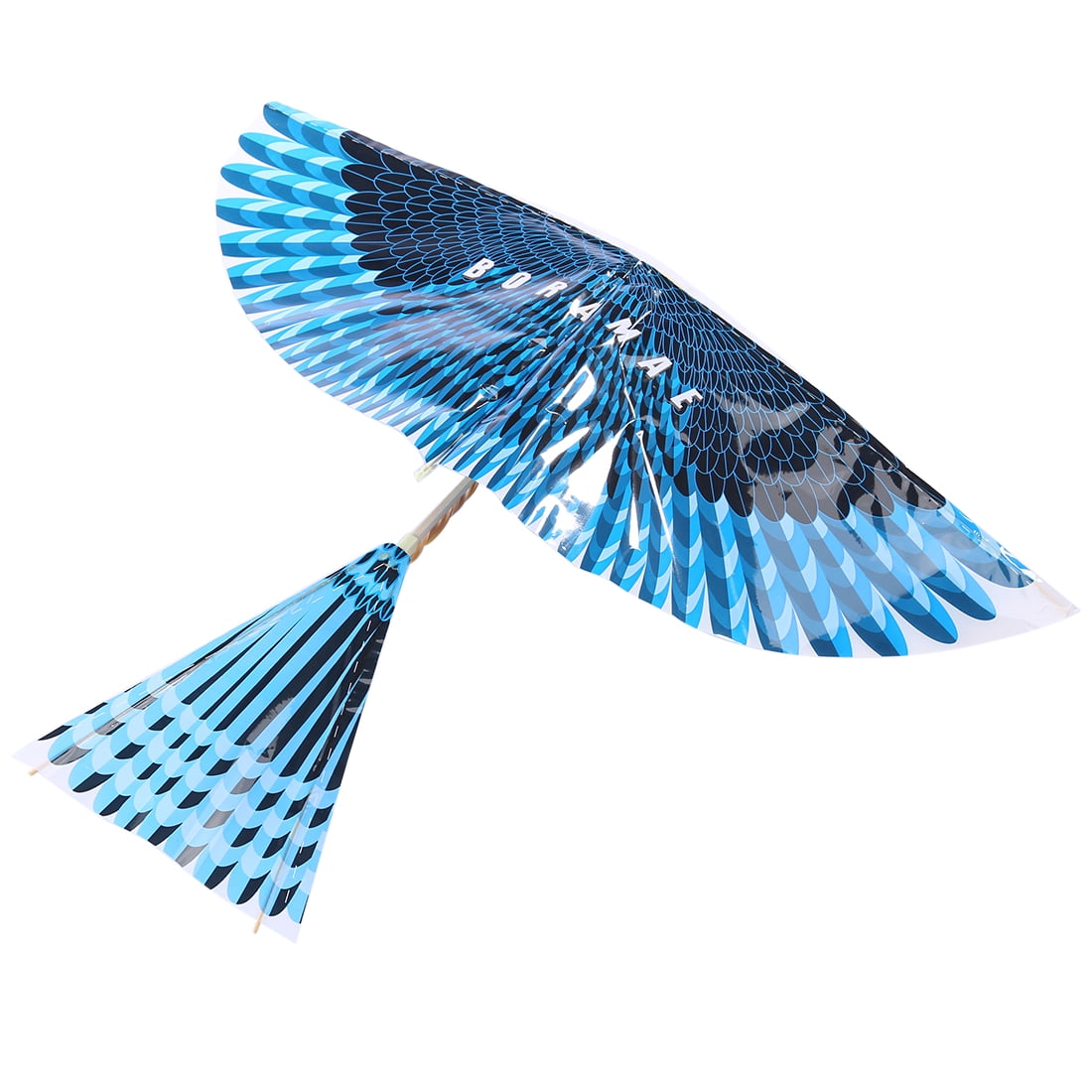 DIY Flying Bird Assemble Elastic Rubber Band Power Flying Kite Toy Intellectual Toy for Kids