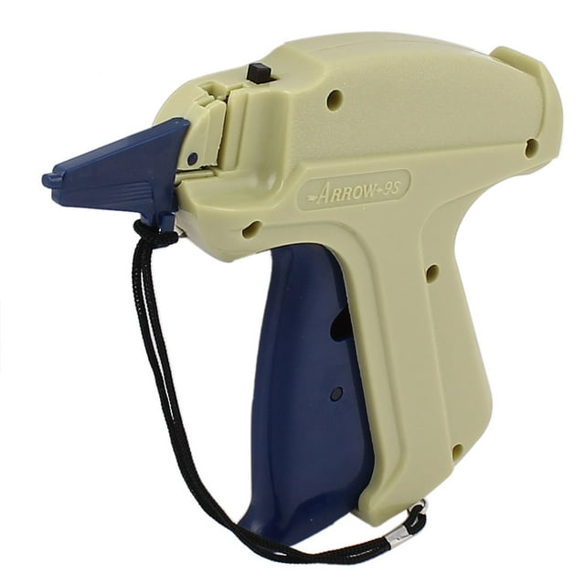 Yellow Green Blue Plastic Garment Price Labelling S Tagging Gun w Lifting Rope