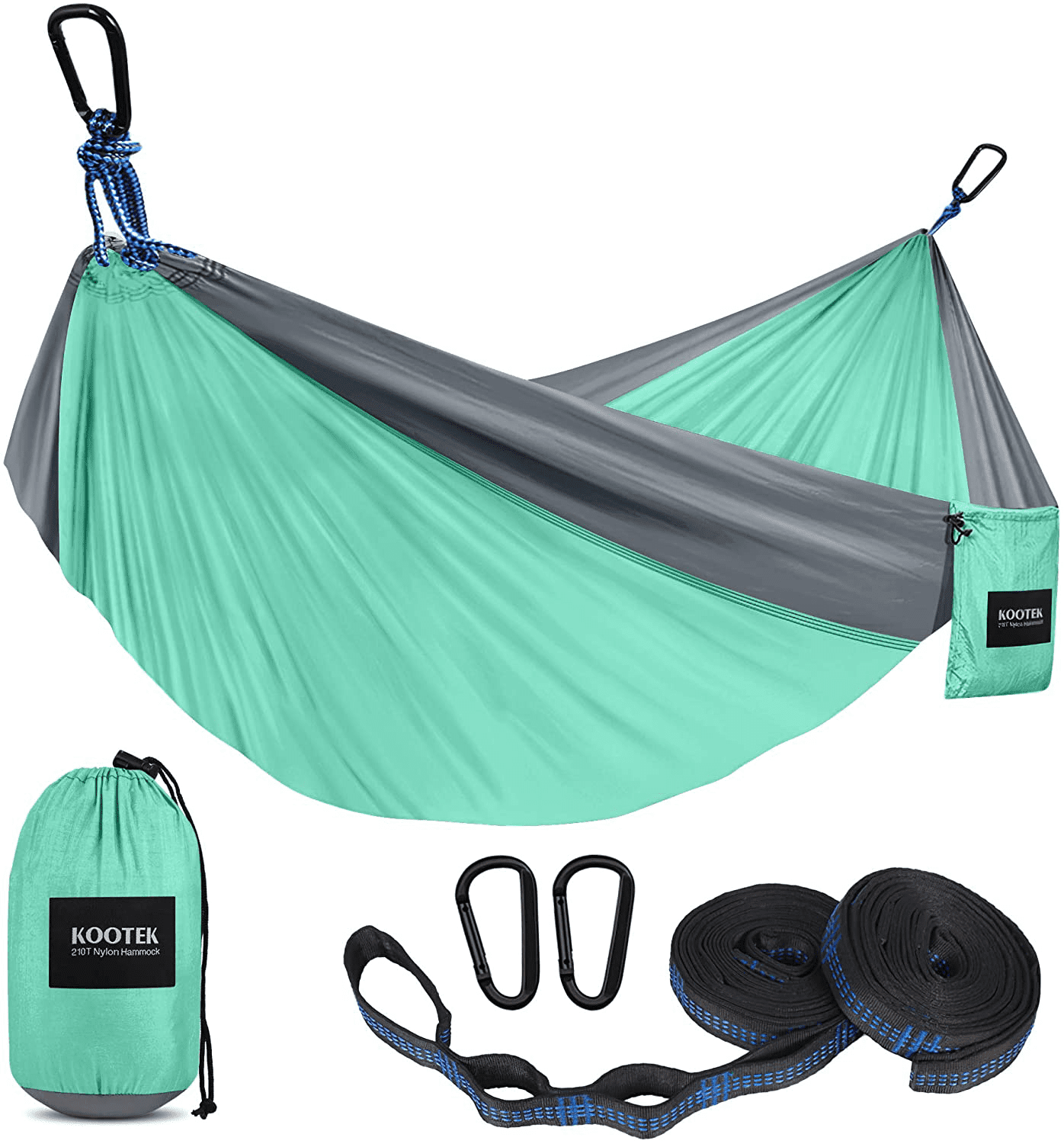 Kootek Hammock Straps 10 feet Long with 18 Loops Kootek Hammock Straps 10 feet Long with 18 Loops