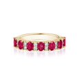 thumbnail image 2 of Seven Bague Rubis et Diamant, 2 of 3