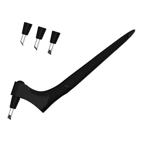 Toystoory Pluma para manualidades, cortador de papel con hoja giratoria de 360 °, herramientas de corte para manualidades, herramienta de grabado de Artesanía Negro Toystoory HA007102-01