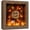 B2, variant on DIY Halloween Shadow Box Night Light Kit, Wooden Frame LED Craft Set with Luminous Stones and Acrylic Panels, Create Spooky Ghost and Pumpkin Scene, Fall Tabletop Home Decor (B7)