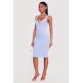 thumbnail image 2 of Women's Rib Knit Notch Neck Tank Midi Dress, 2 of 3