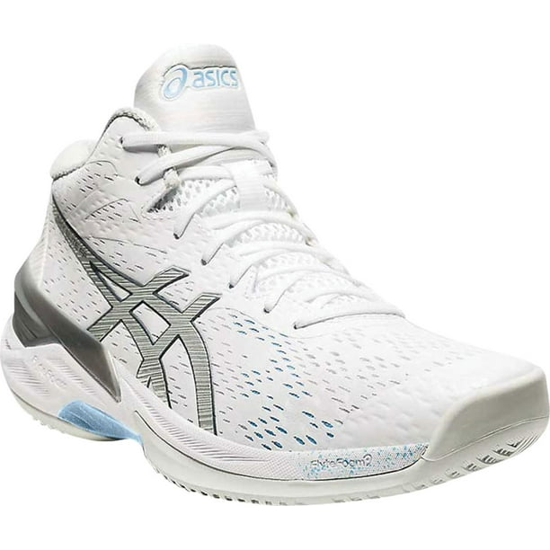 white asic volleyball shoes