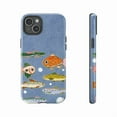 thumbnail image 3 of Cute Colorful Fish Phone Case, Aesthetic Preppy iPhone 15 14 13 12 11 Mini Pro Max Cover, Protective Case for iPhone 16 Series, 3 of 6