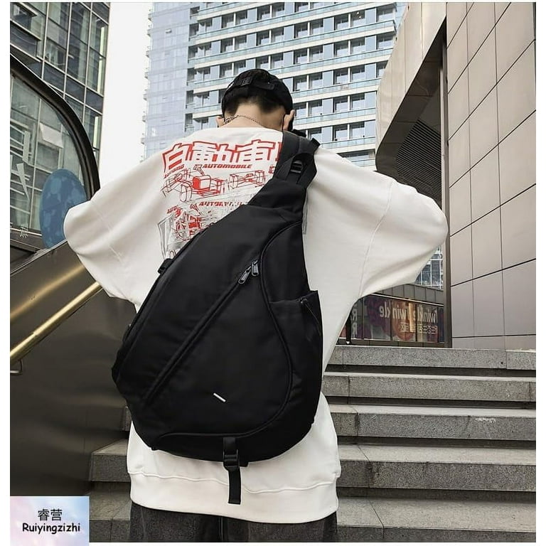 LinYooLi Crossbody Shoulder Bag Cool One Strap Motorcycle LinYooLi Crossbody Shoulder Bag Cool One Strap Motorcycle