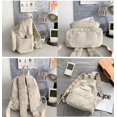 thumbnail image 6 of Small Backpack Purse for Women Womens Backpack Purse for Women Mini Backpack Purse Aesthetic Purse (White), 6 of 6