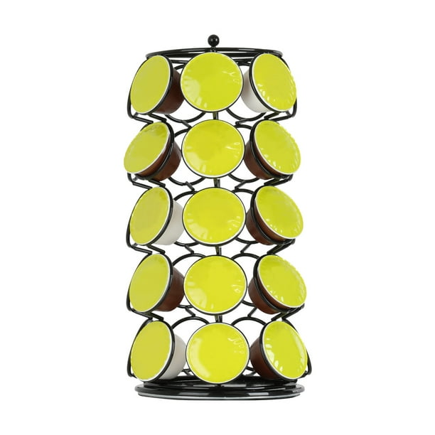 Organizador Rotatorio para 35 Cápsulas de Café Gaon Accesorio para Cafetera Soporte