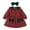 Red, variant on WhouRiu Girl's Dress Christmas Bow Long Sleeve Plaid Dress with Headband Baby Xmas Party Princess Holiday Dresses Red,Sized 9-12 M