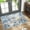 Type B-Blue, variant on Lochas Modern Abstract Rugs for Bedroom Area Rug for Living Room Decor Soft Accent Carpet,2'x3',Blue