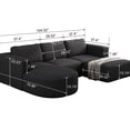 thumbnail image 5 of Compressed Memory Foam Sofa / Quick Recovery, Customizable Layout, 5 of 5