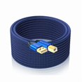 thumbnail image 1 of 20ft USB 2.0 Printer Cable High Speed USB A to USB B Cable Compatible with HP, Canon, Dell, Epson, Xerox Printers (Blue), 1 of 1