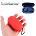 thumbnail image 5 of Soimiss Red Portable Earphone Shell Silicone Cover Compatible with Wf-Xb700 Headphones, 5 of 5