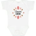 thumbnail image 3 of Inktastic Cousin Crew with Pink Flowers Girls Baby Bodysuit, 3 of 5