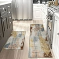 thumbnail image 3 of Kitchen Mats for Floor Set of 2,Farmhouse Mats for Kitchen Floor, Comfort Standing Vintage Kitchen Rugs and Mat, Non-Slip Rug, 17'''' X 47'''' + 17'''' X 30'''', 3 of 6