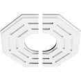 thumbnail image 2 of 16"OD x 6"ID x 6 1/4"C x 1"P Westin Architectural Grade PVC Contemporary Ceiling Medallion, Two Piece, 2 of 11