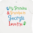 thumbnail image 4 of Inktastic Georgia Grandma Grandpa Loves Me Boys or Girls Toddler T-Shirt, 4 of 5
