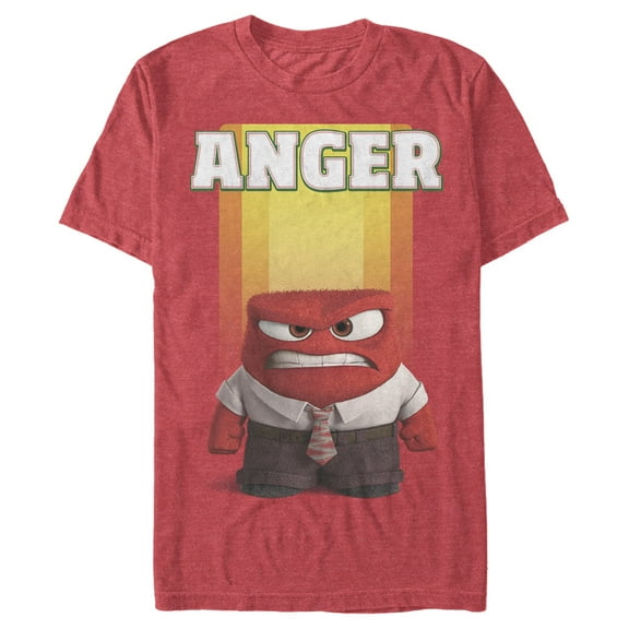 Men's Inside Out Grumpy Anger Graphic T-Shirt