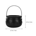 thumbnail image 4 of 12pcs Halloween Candy Buckets Portable Witch Flame Props for Cosplay Accessories for Boys Halloween Treat Holders\n\n优 后标题： \n**12pcs Halloween Candy, 4 of 4