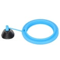thumbnail image 2 of Alimentador de anillo para pecera, círculo de comida flotante de plástico para pecera con ventosa fuerte para alimentar alimentos en escamas, azul, 2 of 12