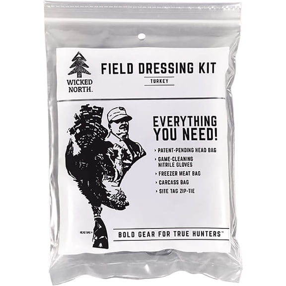 Wicked North Gear Turkey Field Dressing Kit, White