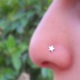 thumbnail image 3 of 4PCS Nose Ring Fashion Decorative Star Nose Stud Ring Nose Piercing Jewelry, 3 of 7