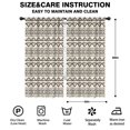 thumbnail image 2 of Blackout Kids Curtains,Boho Bohemia Geometric Line Art Childrens Insulated Curtains Set Of 2,Bedroom Essentials,Toddler Room Decor 42"x84"(106x213cm), 2 of 4