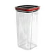 thumbnail image 5 of Xihbxyly Tarro de Almacenamiento Transparente, Hermético, Apilable, Mantiene Frescos Los Bocadillos y Granos, Juego de Recipientes de Plástico Transparente, Organizador de Cocina, Tamaño de 2000 Ml,, 5 of 6