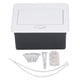 thumbnail image 1 of 2500W Embedded Desktop Socket EU 2Pin 2 USB Waterproof Concealed Up Socket Outlet AC250V 16A, 1 of 5