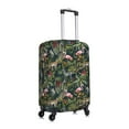 thumbnail image 3 of Fotbe Flamingos And Palm Leaves Luggage Cover Protector,Suitcase Protector,Scratch and Dirt Resistant,Fits 18-32 Inch Luggage-X-Large, 3 of 9