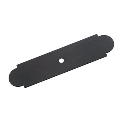 - Backplates 4 in (102 mm) Length Oil-Rubbed Bronze Cabinet Backplate