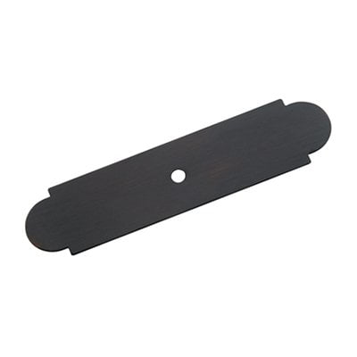 Amerock Backplates 4 in (102 mm) Length Oil-Rubbed Bronze Cabinet Backplate