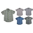 thumbnail image 3 of Smash Boys Sizes 4-14 Graphic 100% Cotton Fashion T-Shirts Tee Shirt Top 32271-4 (Purple Grey Plaid), 3 of 3