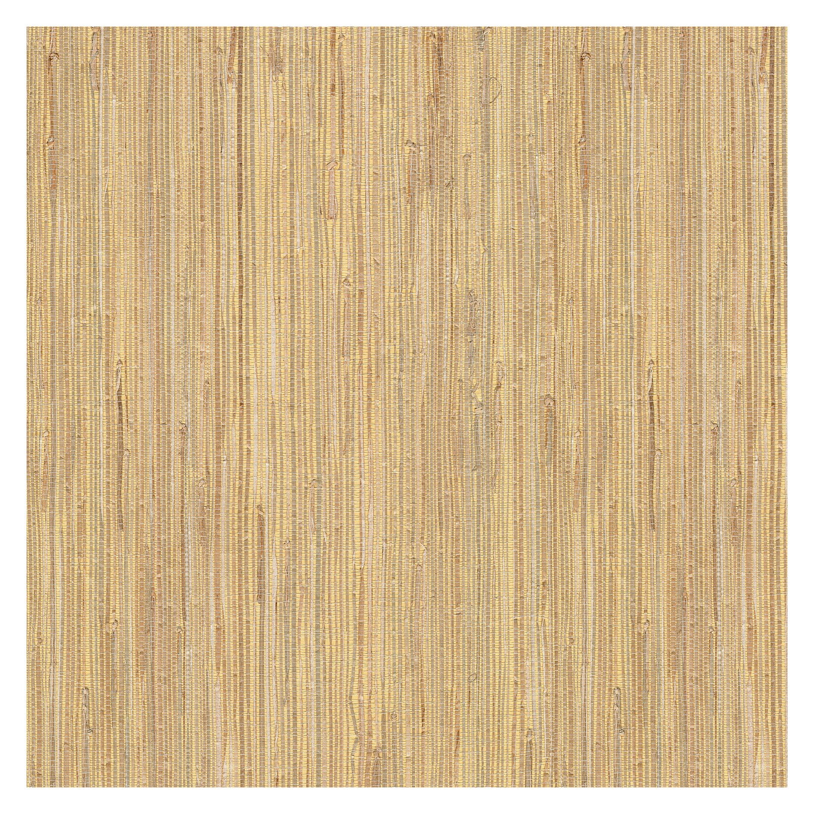 Kenneth James Daria Beige Grasscloth Wallpaper