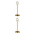 thumbnail image 4 of Baohd Contemporary Table Number Holder Photo Stand for Trendy Hotel Settings Gold 15cm 2Set, 4 of 6
