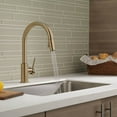 thumbnail image 4 of Delta Single Pull Handle Kitchen Sink Faucet Tap, Champagne Bronze 9159-CZ-DST, 4 of 6