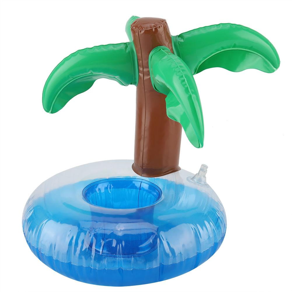 OTVIAP Coconut Tree Inflatable Floating Drink Cup Holder