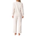 thumbnail image 3 of Conjuntos de sudadera para mujeres INSPIRE CHIC de 2 piezas, conjuntos de lounge de franela suave, suéter y pantalones, conjuntos de pijama XL beige, 3 of 6
