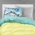 thumbnail image 2 of Carolines Treasures 8086PILLOWCASE Fish Speckled Trout Fabric Standard Pillowcase Standard multicolor, 2 of 2