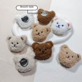 thumbnail image 3 of Broche de muñeco de peluche de dibujos animados, oso bonito, cuerpo completo, conejo, bolsa de ropa para estudiantes, calcetines, accesorios decorativos, colgante, 3 of 4